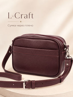 Сумка Модель №1634 | кожзам | зернистая | бордовый | Р831-25 | 33508