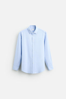 TEXTURED STRETCH SHIRT - Zara фото 7