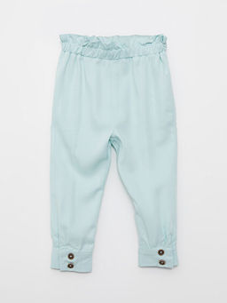 Beli Lastikli Basic K?z Bebek Pantolon