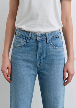 Victoria Premium Blue Indigo Mavisi Jean Pantolon  фото 8