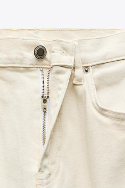 ZW COLLECTION HIGH-WAIST BOOTCUT CROPPED JEANS - Zara фото 18