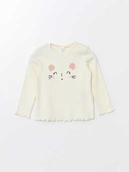 Uzun Kollu Nak??l? K?z Bebek Bluz