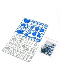 Конструктор Робот, 3 в 1, работает от солнечной батареи, 61 деталь, 1 лист наклеек - Эврики фото 14