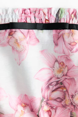 Crop top en mezcla de lino - H&m фото 4