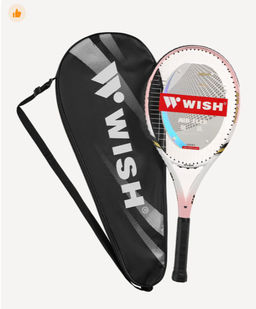 Ракетка для большого тенниса WISH Air Flex 818 26, розовый/белый  фото 6