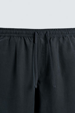 PANTAL?N FLUIDO RELAXED FIT / Azul