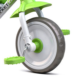 Велосипед трехколесный Rocket, колеса EVA 9"/7", цвет белый/зеленый