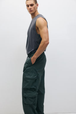 Pantal?n cargo repelente al agua Loose Fit - H&m фото 7