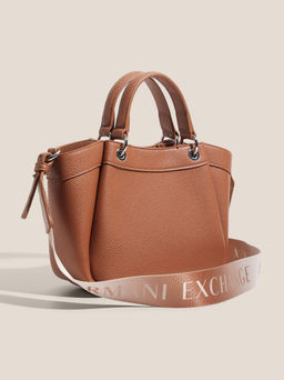 Женский тоут ARMANI EXCHANGE WAVE Артикул 4361626, светло-коричневый  фото 3