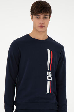 Мужской темно-синий свитшот Неожиданная скидка в корзине - U.s. polo assn фото 3