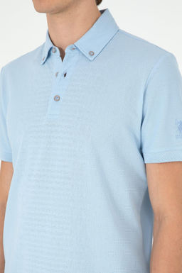 Мужская голубая футболка Неожиданная скидка в корзине - U.s. polo assn фото 7