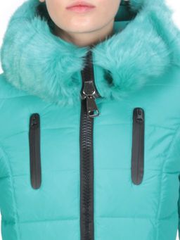 A15-863 TURQUOISE Куртка зимняя облегченная KEMIRA - Fashion фото 10