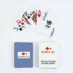 Карты игральные пластиковые «Happy Call», колода 54 шт., 9×6 см