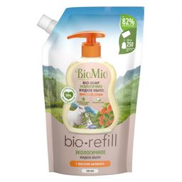 BioMio BIO-SOAP жидкое мыло с маслом абрикоса, 500 мл Refill