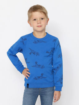 CRB wear/CWKB 63708-42-387 Джемпер для мальчика,синий/Ex.Cherubino  фото 3