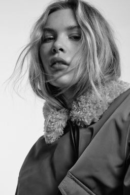 Cazadora bomber con cuello - H&m фото 5