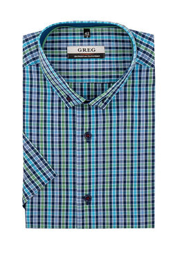 Сорочка мужская короткий рукав GREG 245/109/5015/Z/b/1p_x_GB  фото 2