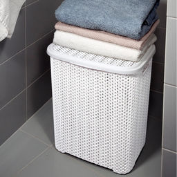 Корзина для белья 40 л "Вязь", арт 2040