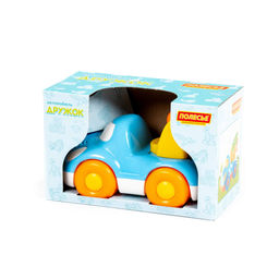 Дружок, автомобиль-эвакуатор (в коробке) - Полесье фото 7