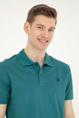 Мужская темно-зеленая футболка - U.s. polo assn фото 2