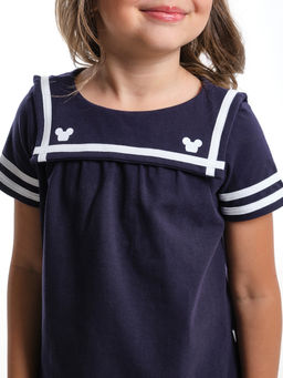 Футболка для девочки UD 1457 синий - Mini maxi фото 3