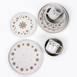 Кружка керамическая новогодняя Снежная сказка, 400 мл, ручная работа - Дорого внимание фото 6