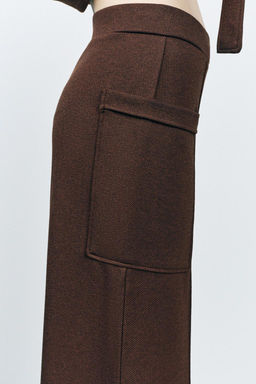 TWILL TROUSERS WITH POCKETS - Zara фото 4