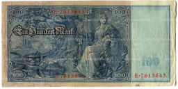 100 марок 1910 года Германия