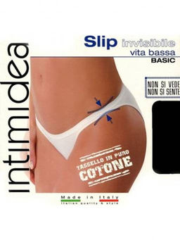 SLIP INVISIBILE V.B трусы жен.  INTIMIDEA - слипы с узким боком и заниженной талией