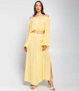 Костюм #ОКТ025015, жёлтый