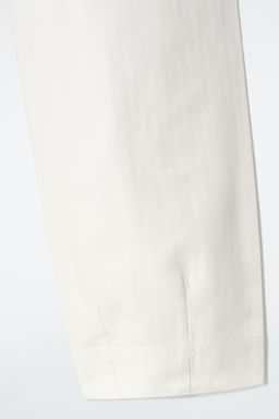 PANTAL?N TAPERED LEG DE ALGOD?N CON CORD?N - H&m фото 3