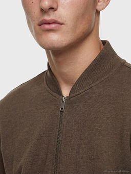 Dik Yaka Erkek Fermuarl? Sweatshirt - Waikiki фото 3