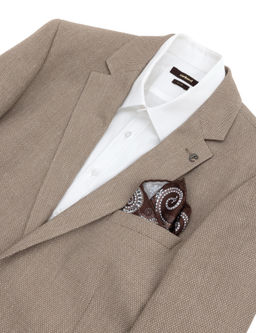 Коричневый платок