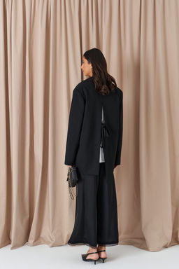 Жакет Annete А5529 прямой черный фото 4