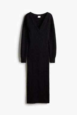 Rib-knit dress - H&m фото 8