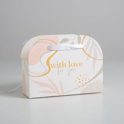 Цена за 5 шт. Переноска для цветов складная With love for you, 17 13 7 см - Дарите счастье фото 3