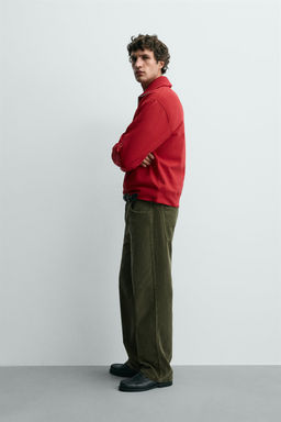 QUARTER-ZIP SWEATSHIRT - Zara фото 4