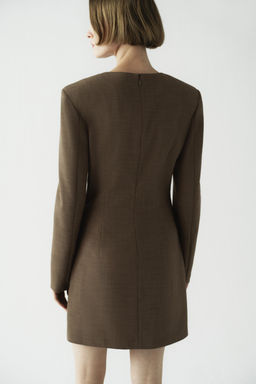 Vestido con hombreras - H&m фото 4