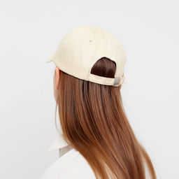 Кепка однотонная MINAKU, бежевая, размер 58