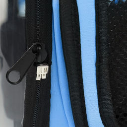 Переноска для животных прозрачная, 42*32*28 см, голубая - Пижон фото 11