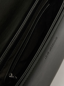 Женская сумка на плечо LOVE MOSCHINO QUILTED BAG Артикул 4374274, черный  фото 4