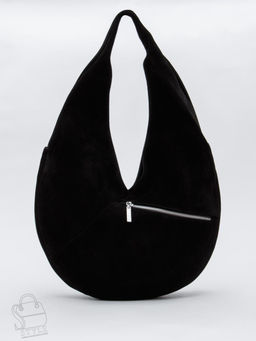 Сумка женская кожаная 1101M black Polina&Eiterou