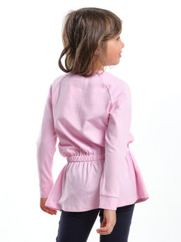 Футболка для девочки UD 3814 розовый - Mini maxi фото 6