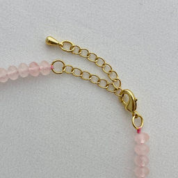 Бусы из Розового кварца 45 см +