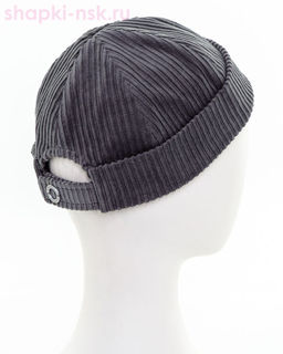 Докер вельвет на тр.подкл. Шапка (56-58)