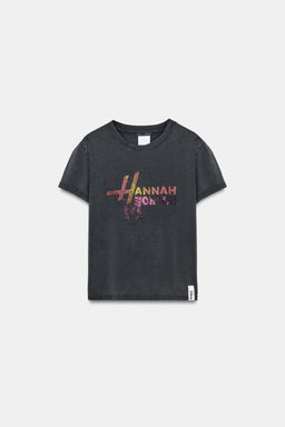 CAMISETA HANNAH MONTANA DISNEY / Carb?n