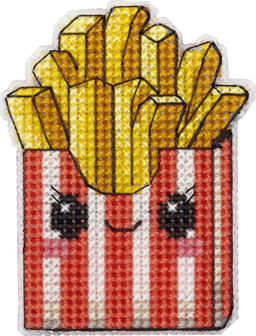 Klart набор для вышивания 8-555 Магниты. Вкусняшки 8.5 х 6 см