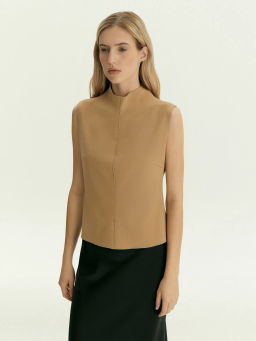 Однотонная блузка, B3221/tucomo - Emka фото 2