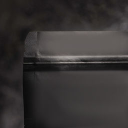 Цена за 100 шт. Пакет Zip-lock Крафт с прямоугольным окном,черный,12 х 20 х 4 см