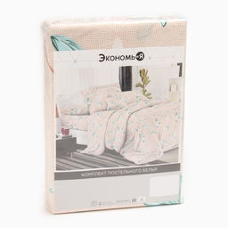 Постельное бельё 2 сп Экономь и Я Весенний сад,173х215см, 175х214см, 50х70см-2шт, микрофибра, 60г/м2  фото 5